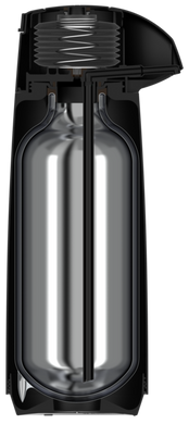 Термос з сифоном Tramontina Exata 1.8 л Чорний