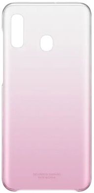 Чехол Samsung A20/EF-AA205CPEGRU - Gradation Cover Pink