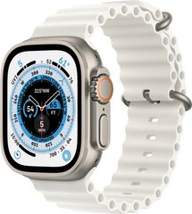 Смарт часы Apple Watch Ultra GPS + Cellular, 49mm Titanium Case/White Ocean Band