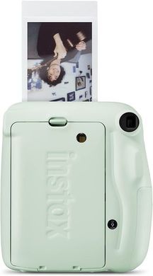 Камера миттєвого друку Fuji INSTAX MINI 11 GREEN EX D EU Зелений пастельний