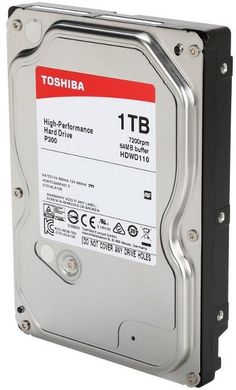 Жорсткий диск Toshiba 1Tb 7200rpm 64Mb SATAIII P300 HDWD110UZSVA