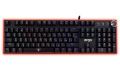 Клавиатура Ergo KB-955, RGB, Blue Switch, черная