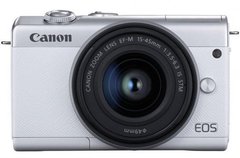 Цифровая камера Canon EOS M200 + 15-45 IS STM White
