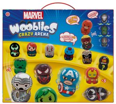 Ігровий набір Marvel Wooblies Арена з 4 магнітними фігурками та 2 лончерами