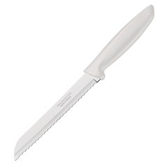 Нож для хлеба Tramontina Plenus light grey, 178 мм