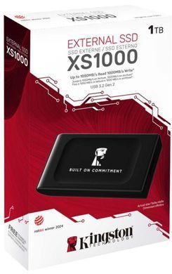 Внешний SSD-накопитель Kingston XS1000 1TB Black (SXS1000/1000GA)