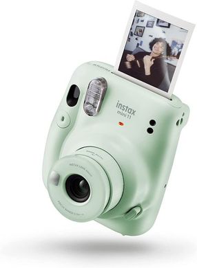Камера миттєвого друку Fuji INSTAX MINI 11 GREEN EX D EU Зелений пастельний