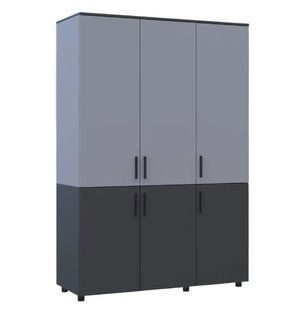 Шафа для одягу Doros Торн Антрацит/Сірий 3(DRS-012034)