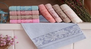 Рушник для обличчя The Textile 50*90 100% бавовна MIX Cosku