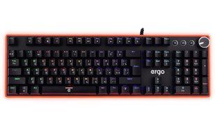 Клавіатура Ergo KB-955, RGB, Blue Switch, чорна