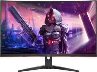 Монитор TFT Aoc 31.5" C32G2AE/BK VA Curved 165Hz 1ms HDMI DP MM