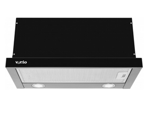 Витяжка VENTOLUX GARDA 60 BK (1100)