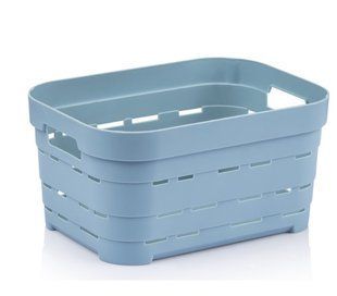 Корзина IDEA HOME 00611 Pyramid Blue 3.8л (24x17,5x12 см) (00611 Blue)