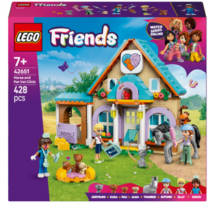 Конструктор LEGO Friends Ветеринарная клиника для лошадей и домашних питомцев