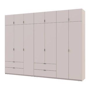 Шафа для одягу Doros Лукас Кашемір 3+4 ДСП 315х50х240 DRS-011719 (42005136)