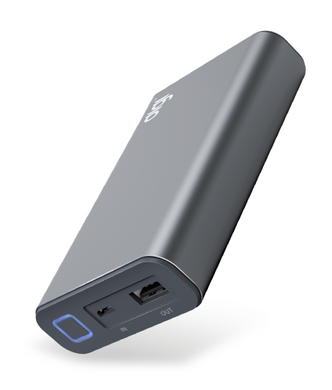Портативное зарядное устройство DiGi LI-89 QC 2.0 - 10050 mAh Li-ion Gray