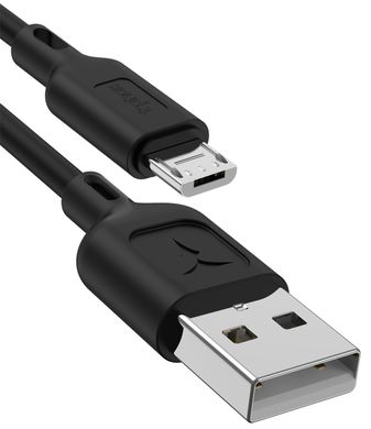 Кабель T-Phox Fast T-M829 Micro USB – 3A – 1.2m Black