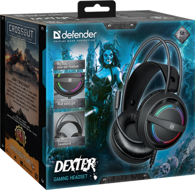 Гарнитура Defender Dexter RGB (64595)