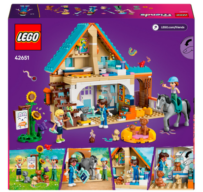 Конструктор LEGO Friends Ветеринарная клиника для лошадей и домашних питомцев