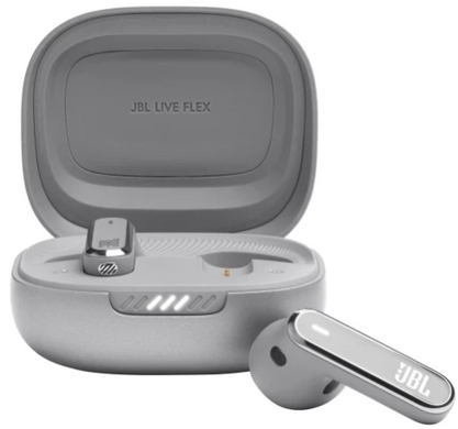 Навушники JBL LIVE FLEX Срібні (JBLLIVEFLEXSVR)