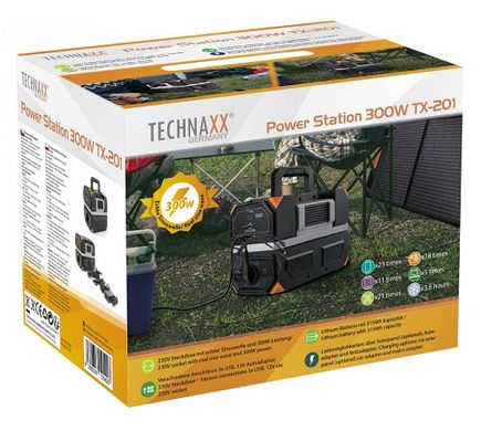 Зарядна станція Technaxx 300W Powerstation TX-201