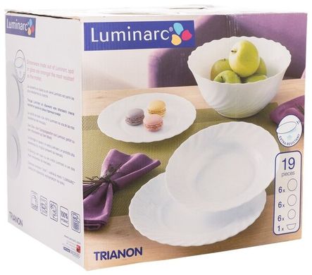 Сервіз Luminarc TRIANON 19 предметів (00144)