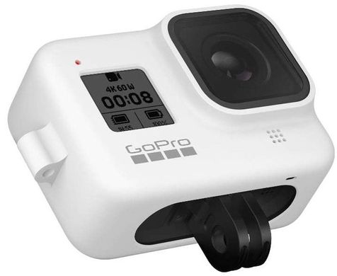 Силіконовий чохол з ремінцем GoPro HERO8 Sleeve+Lanyard (AJSST-002) White