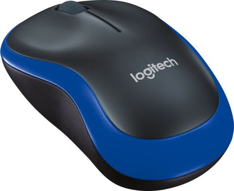 Миша LogITech Wireless Mouse M185 BLUE,EER2 (синій)