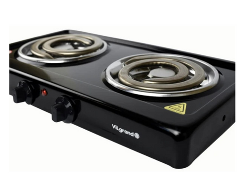 Електроплита ViLgrand VHP162D BLACK