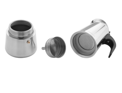 Гейзерная кофеварка ARDESTO Gemini Apulia, 9 чашек AR0809SS