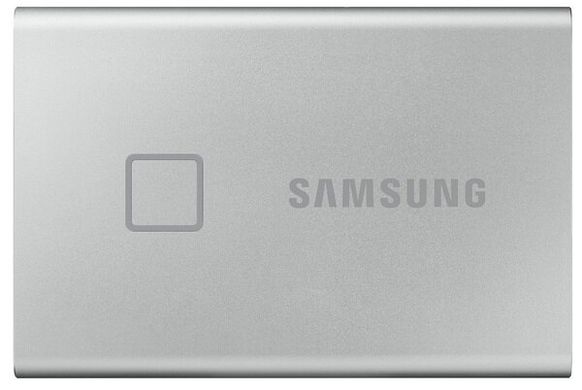SSD накопичувач Samsung T7 Touch 500GB TLC 3D (MU-PC500S/WW) Silver