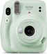 Камера миттєвого друку Fuji INSTAX MINI 11 GREEN EX D EU Зелений пастельний фото 1