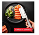 Кухонный нож сантока Tefal Precision, 16.5см, K2891124 фото 7