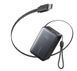 Powerbank ANKER Nano 10000 mAh 45W Built-In USB-C Cable Black фото 1