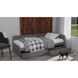 Односпальне ліжко з ящиками Еверест Соната-800 80х190 см Графіт (DTM-5578) фото 1
