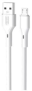 Кабель XO NB230 Rock Series USB-A to Micro - 1m White