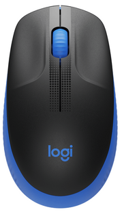 Миша LogITech M190 Full-size wireless mouse Блакитний