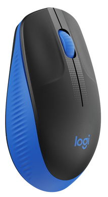 Миша LogITech M190 Full-size wireless mouse Блакитний