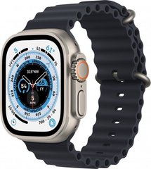Смарт часы Apple Watch Ultra GPS + Cellular, 49mm Titanium Case/Midnight Ocean Band