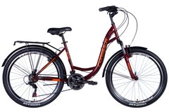 Велосипед ST 26" Formula OMEGA AM с багажником задн St с крылом St 2024 (красный)