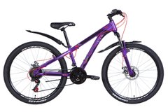Велосипед 26" Discovery TREK DD 2021 (графітний з бірюзовим (м))