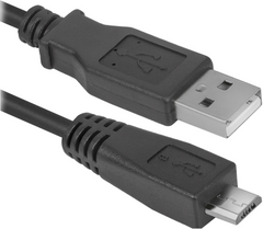 Кабель Defender USB08-06 USB 2.0 AM-MicroBM 1.8м, пакет