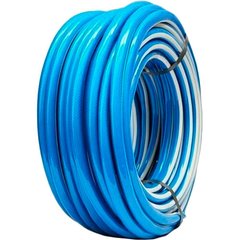 Шланг "Радуга" синя , діаметр 3/4 , довжина 50м , армований, вага 7,3 кг (BLUE)