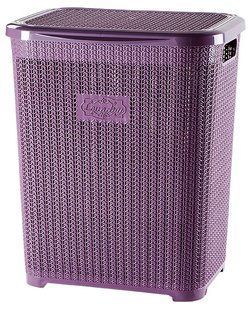Корзина для білизни Violet House 1007 Виолетта PLUM з/к 45 л (1007 Виолетта PLUM с/к 45 л)