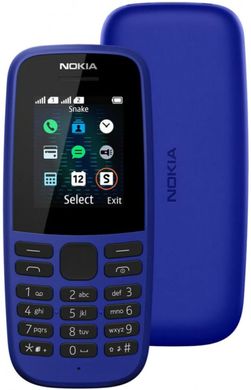 Мобільний телефон Nokia 105 2019 Blue