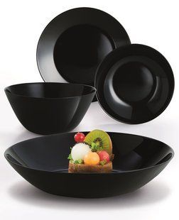 Сервиз Arcopal Zelie Black, 19 предметов