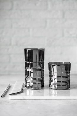 Набір склянок Luminarc Далас Сяючий Графіт, 4х300мл