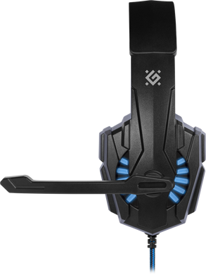 Гарнітура Defender Warhead G-390 LED Black+Blue (64039)