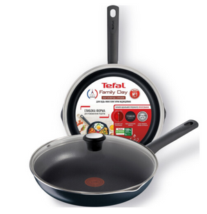 Сковорода з кришкою Tefal Family Day, 24см B5660453UA