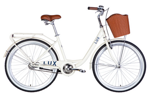 Велосипед ST 26" Dorozhnik LUX Velosteel рама-17" білий 2025
